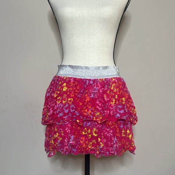 Pink Ruffles Justice Girl Skirt - Picture 3 of 5
